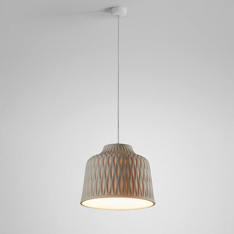 Soft Pendant, Grey, E27, Triac Dim, IP20
