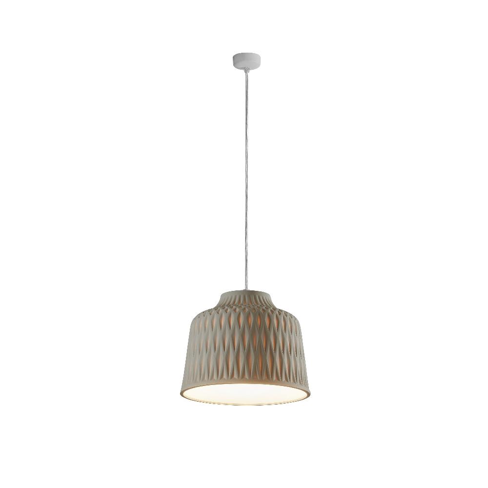 Soft Pendant, Grey, E27, Triac Dim, IP20
