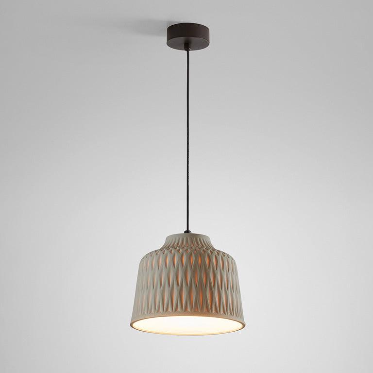 Soft Pendant, Grey, E27, Triac Dim, IP44
