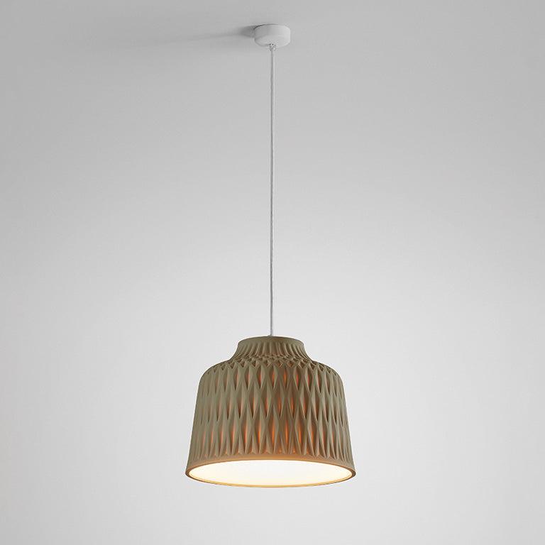 Soft Pendant, Olive, E27, Triac Dim, IP20