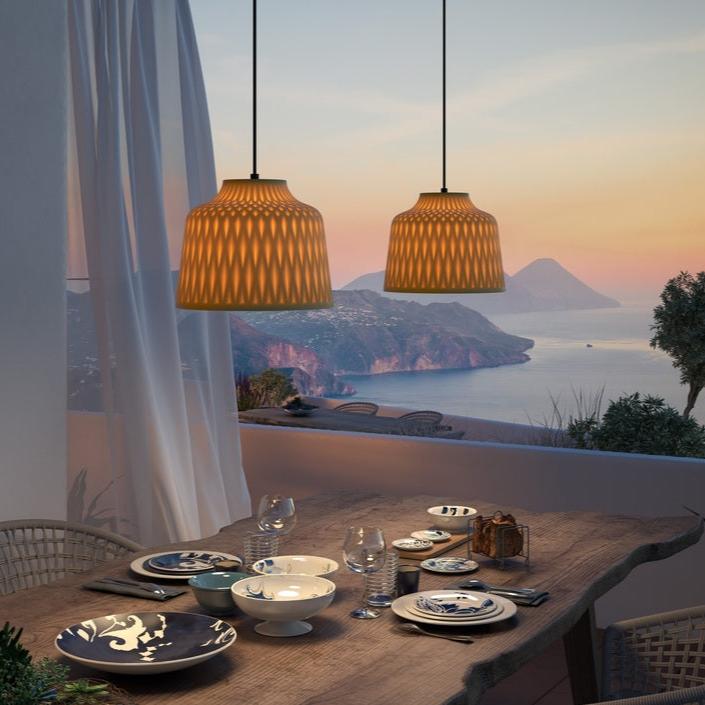 Soft Pendant, Olive, E27, Triac Dim, IP20