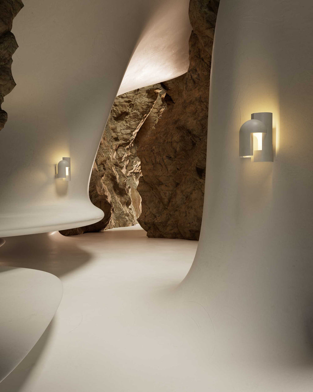 Soul 5 Wall, White Plaster, LED, Plug In, IP20