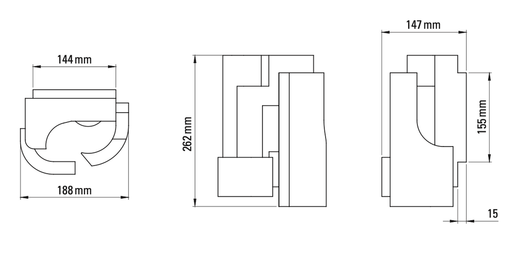 Soul 5 Wall, White Plaster, LED, Plug In, IP20