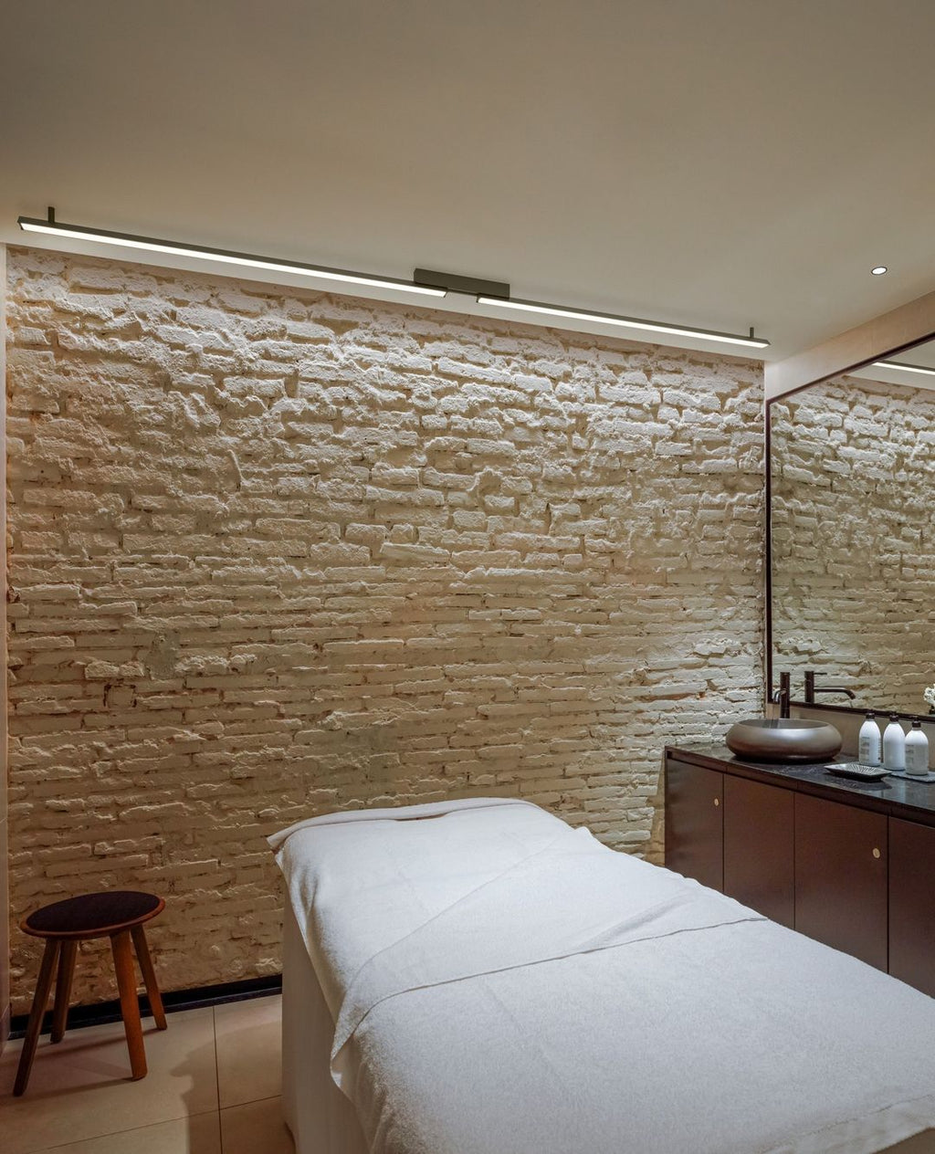 Spa Ceiling or Wall, Double, 413 cm, LED, Dimmable, IP44