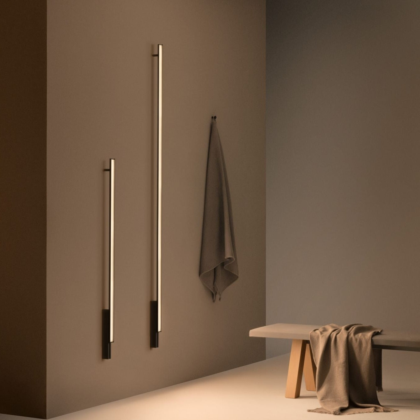 Spa Wall, 132 cm, LED, Dimmable, IP44