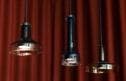 Starlight Pendant, Olive Glass, Cone, GU10, IP20