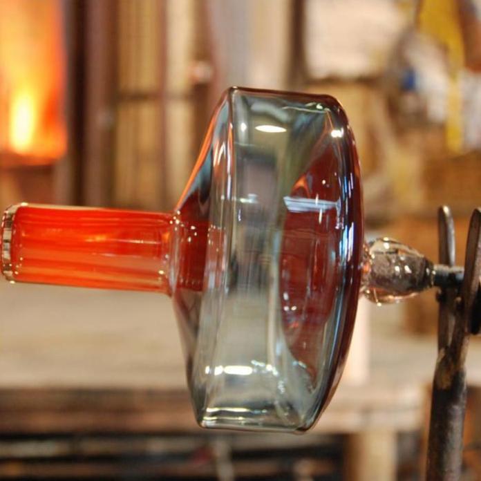 Starlight Pendant, Blue Glass, Cone, GU10, IP20