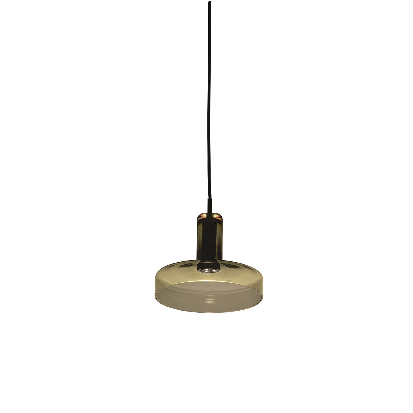 Starlight Pendant, Olive Glass, Triple, GU10, IP20