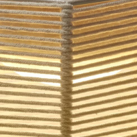 Tanit Pendant, 43 cm ø, Cotton Strings, LED, 14W, Triac Dim, IP20