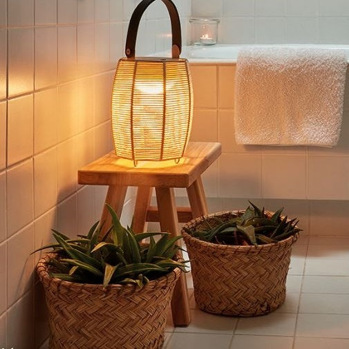 Tanit Table Wireless, Cotton Strings, LED, 1.5W, Touch Dim, IP20