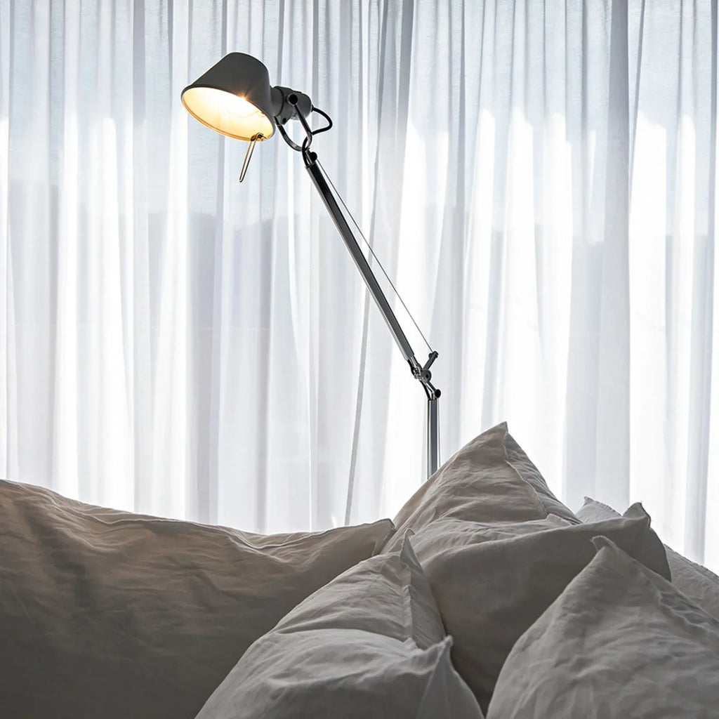 Tolomeo Floor, Small, Black, E27, IP20