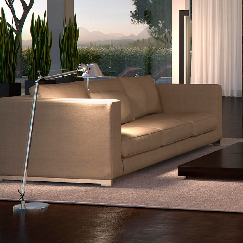 Tolomeo Floor, Small, Black, E27, IP20