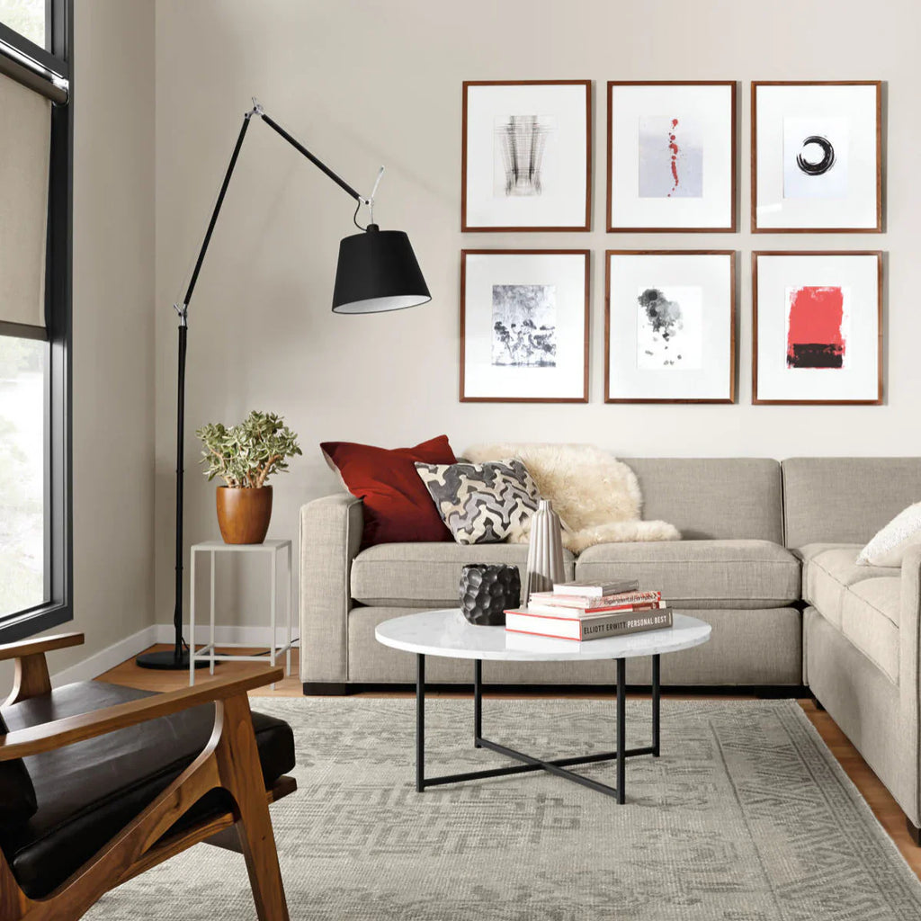 Tolomeo Floor, Mega, Silk Shade, E27, IP20