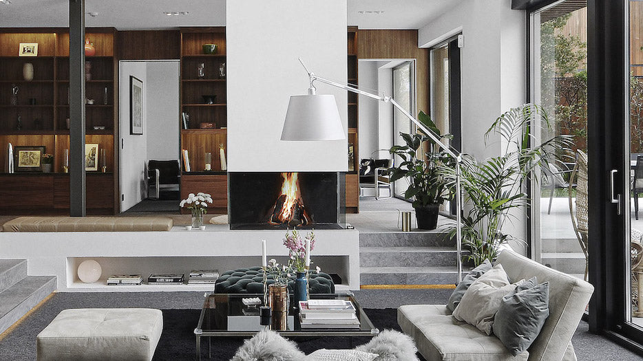 Tolomeo Floor, Mega, Silk Shade, E27, IP20