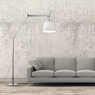 Tolomeo Floor, Mega, Silk Shade, E27, IP20