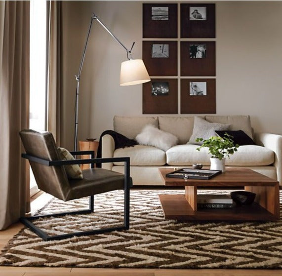 Tolomeo Floor, Mega, Silk Shade, E27, IP20