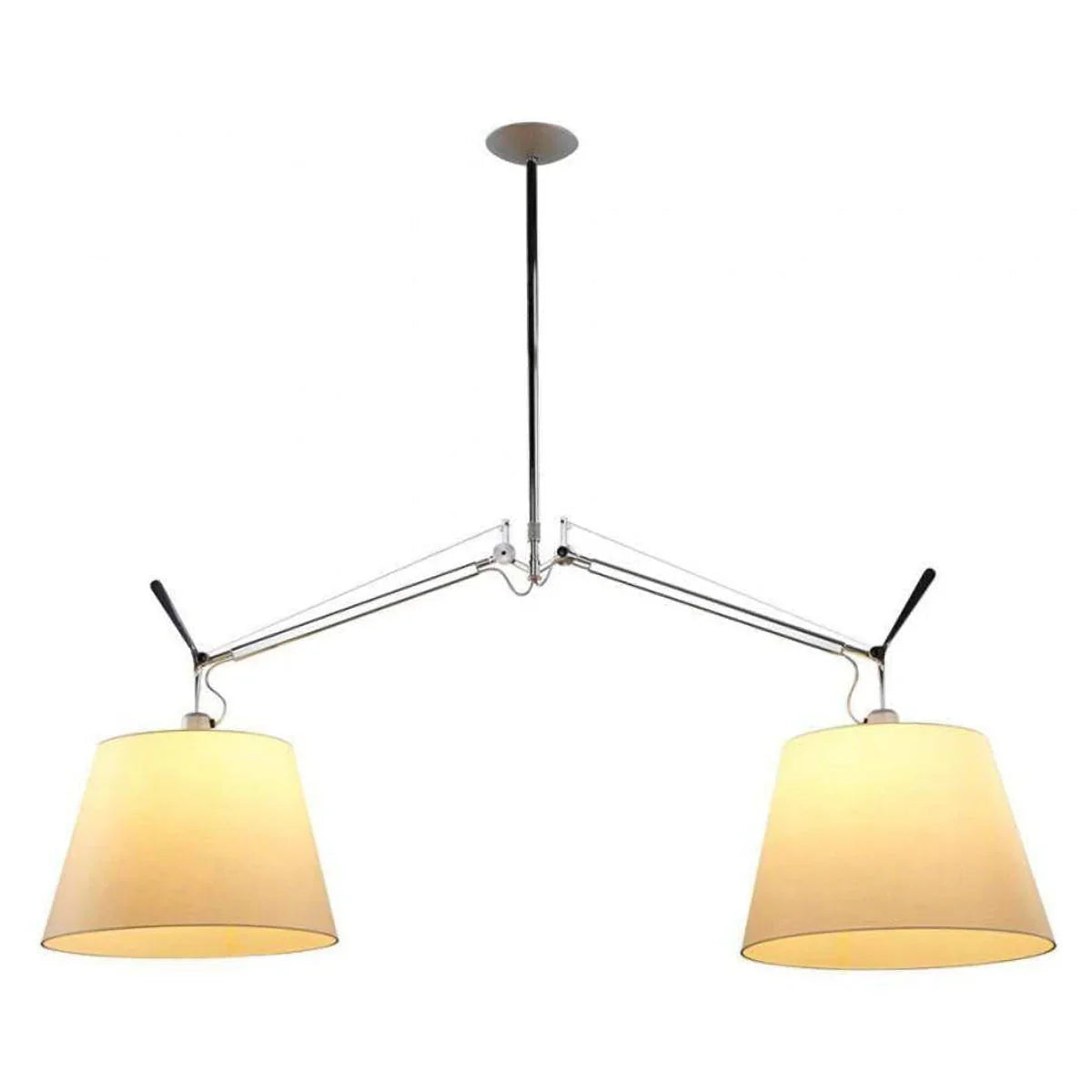 Tolomeo Pendant, Double, Shades, E27, IP20