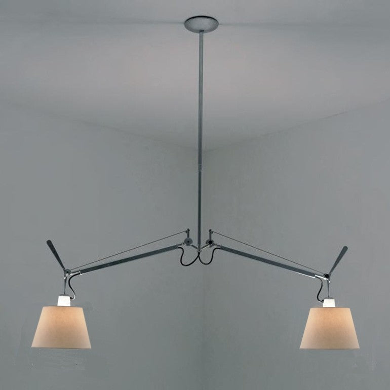 Tolomeo Pendant, Double, Shades, E27, IP20