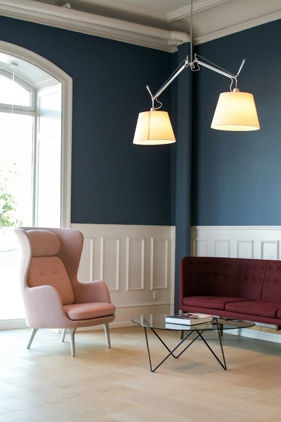 Tolomeo Pendant, Double, Shades, E27, IP20