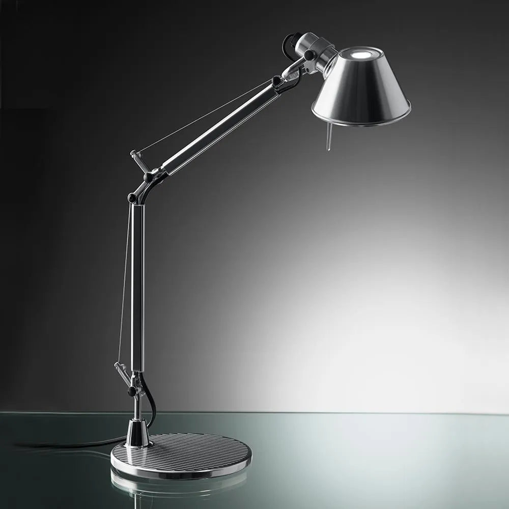Tolomeo Table, Micro, Polished Aluminium, E14, IP20