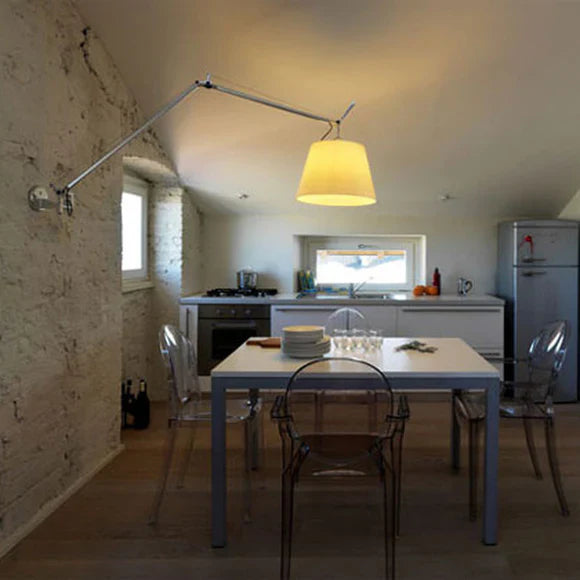 Tolomeo Wall, Mega, Silk Shade, E27, IP20