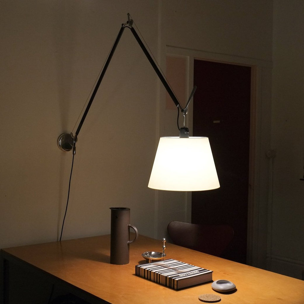 Tolomeo Wall, Mega, Silk Shade, E27, IP20