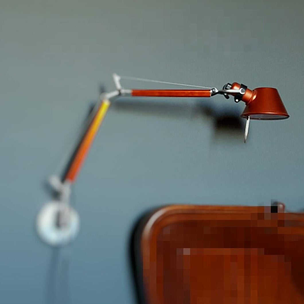 Tolomeo Wall, Micro, Orange, E14, IP20