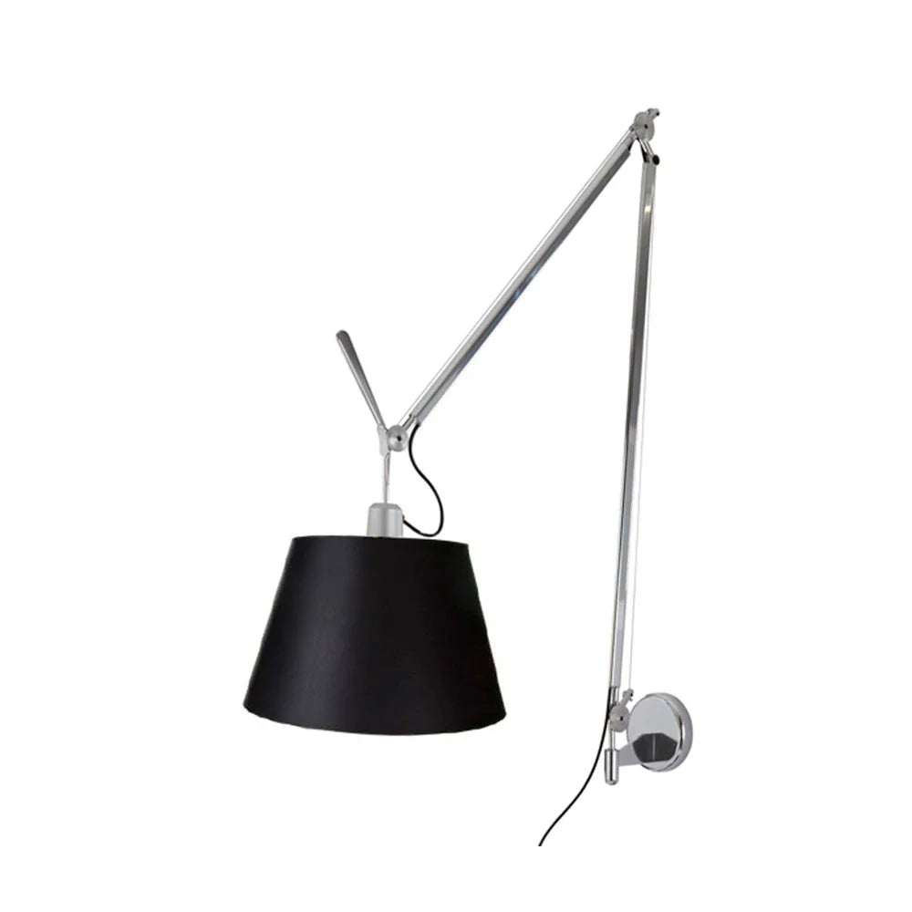 Tolomeo Wall, Mega, Black Shade, E27, IP20