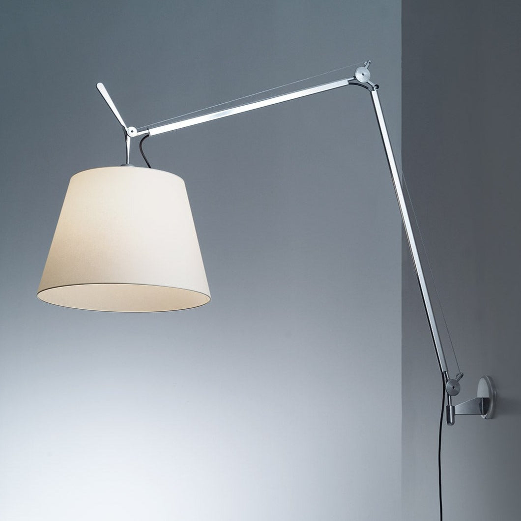 Tolomeo Wall, Mega, Parchment Shade, E27, IP20
