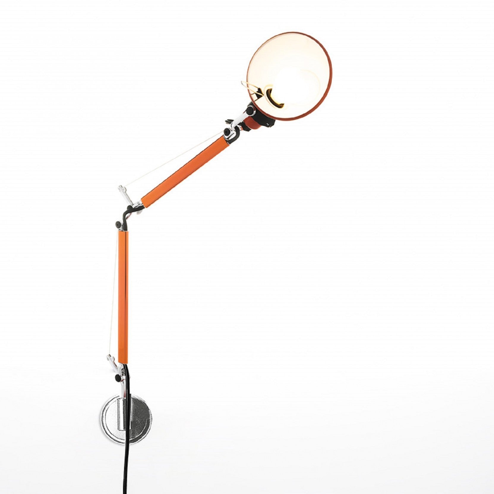 Tolomeo Wall, Micro, Orange, E14, IP20