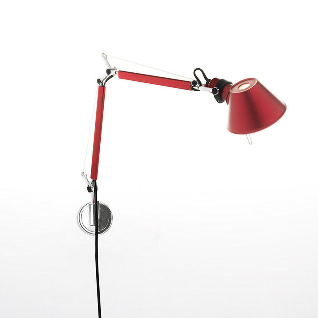Tolomeo Wall, Micro, Red, E14, IP20