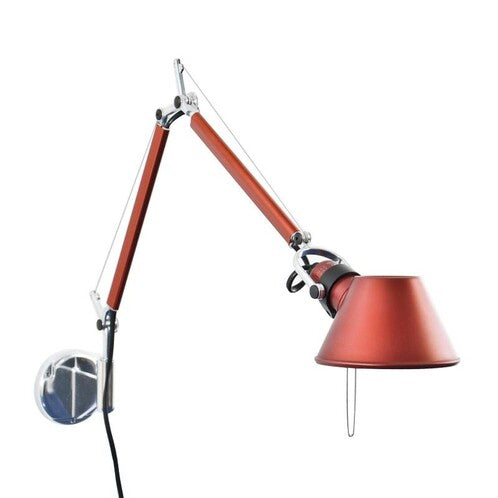 Tolomeo Wall, Micro, Red, E14, IP20