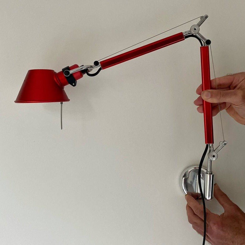 Tolomeo Wall, Micro, Red, E14, IP20
