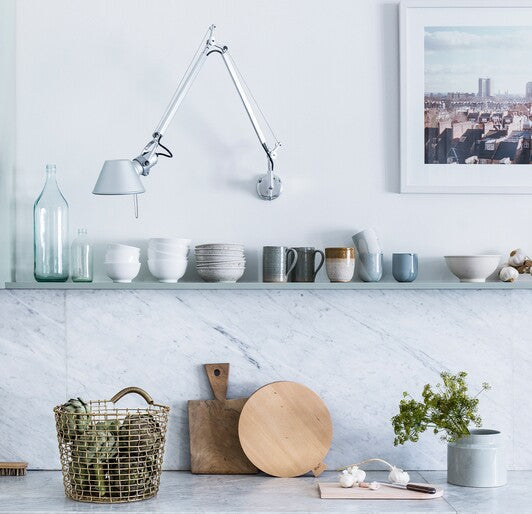 Tolomeo Wall, Micro, Red, E14, IP20