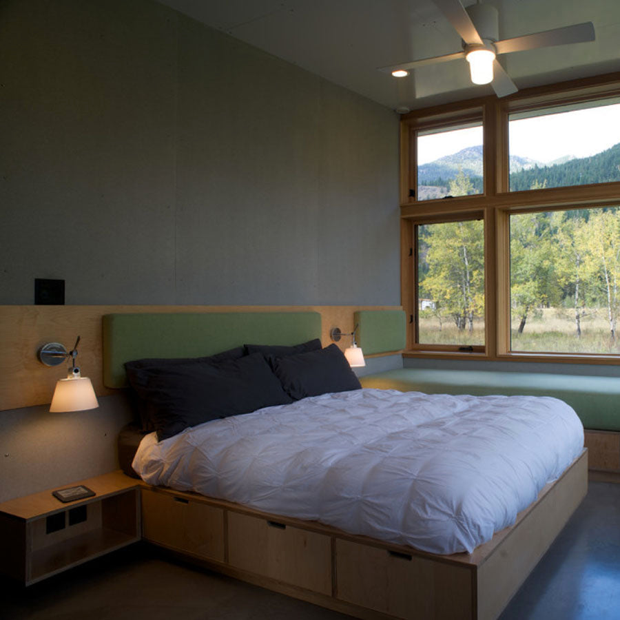 Tolomeo Wall, Flush Shade, E27, IP20