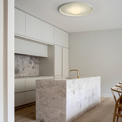 Top Ceiling or Wall, 60 cm ø, Soft Blue, Dimmable, IP20