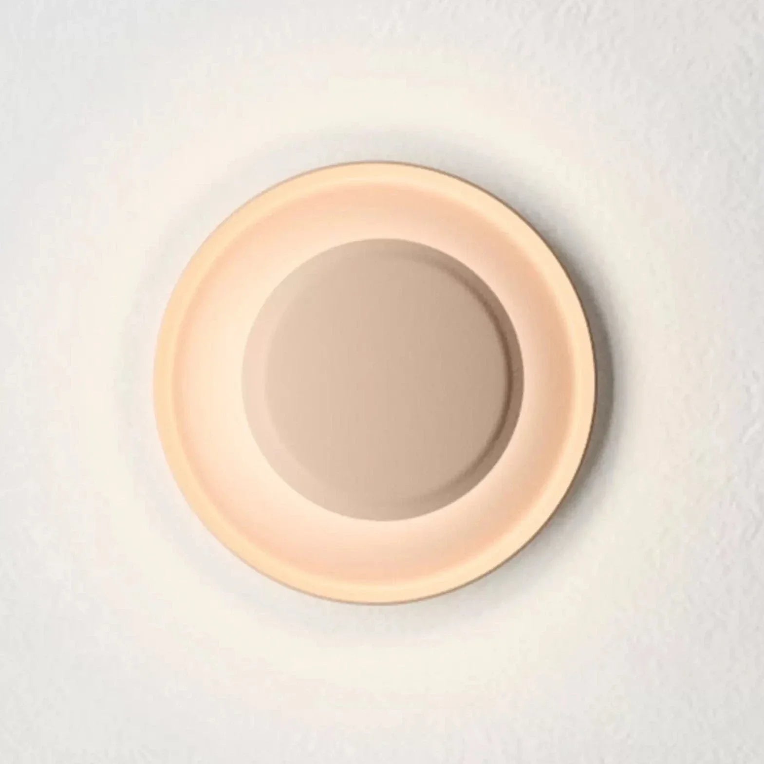Top Wall, 17 cm ø, Soft Pink, LED, On/Off, IP20