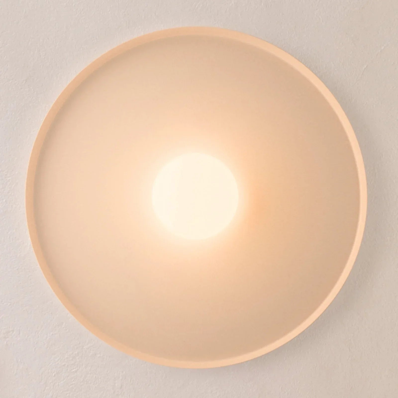 Top Ceiling or Wall, 90 cm ø, Soft Pink, Dimmable, IP20