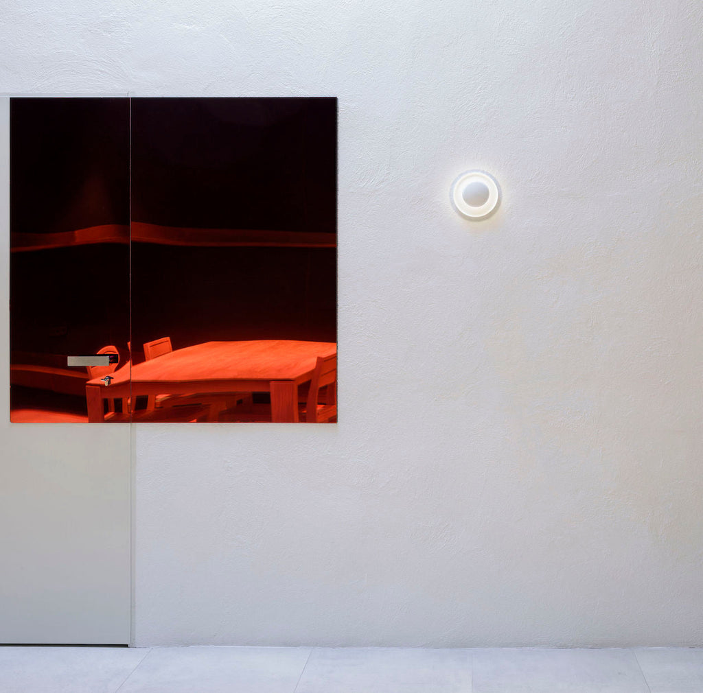 Top Ceiling or Wall, 90 cm ø, White, Dimmable, IP20