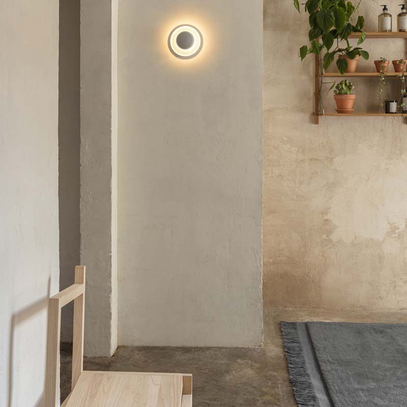 Top Wall, 17 cm ø, Soft Blue, LED, On/Off, IP20