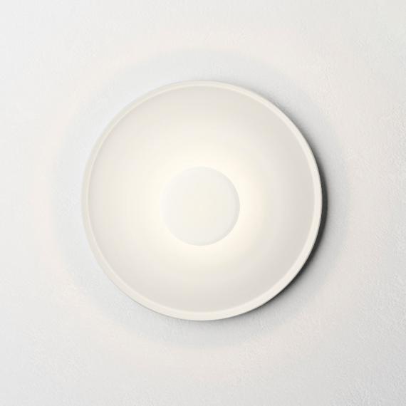 Top Wall, 40 cm ø, White, Dimmable, IP20