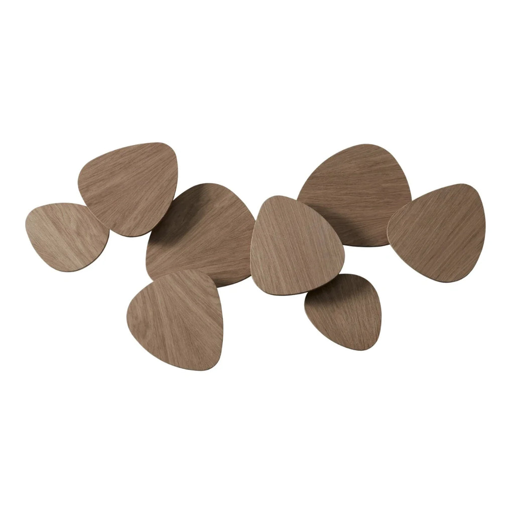 Tria Wall, 8 Light, Oak, LED, 120W, Triac Dim, IP20