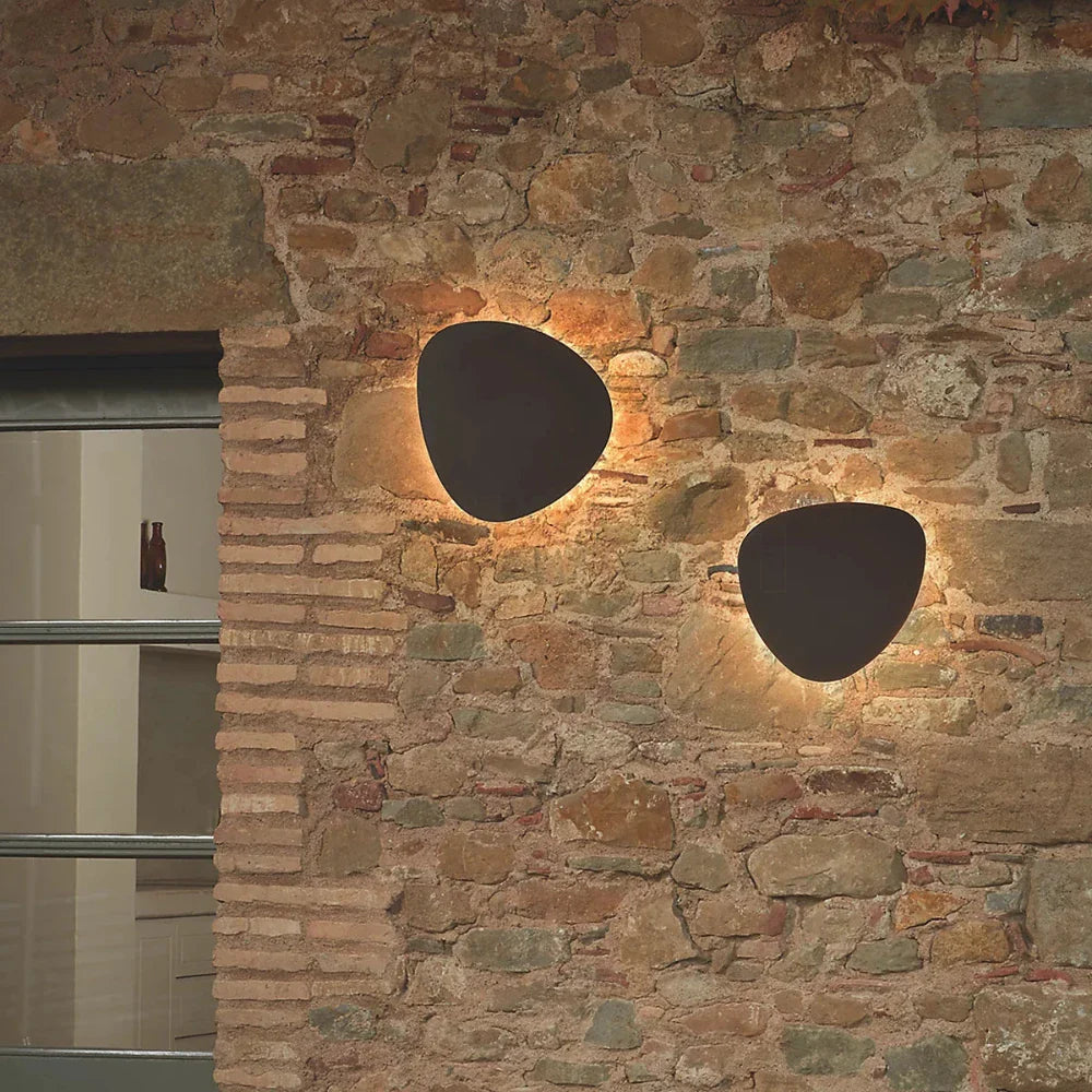 Tria Wall, 28 cm, Graphite Brown, LED, 11.5W, Triac Dim, IP66