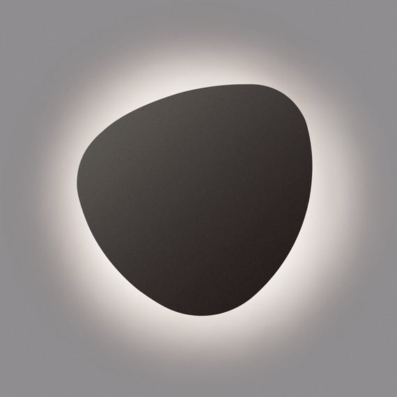 Tria Wall, 28 cm, Graphite Brown, LED, 11.5W, Triac Dim, IP66