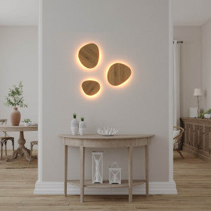 Tria Wall, Single, 24.5, White, LED, 16W, Triac Dim, IP20