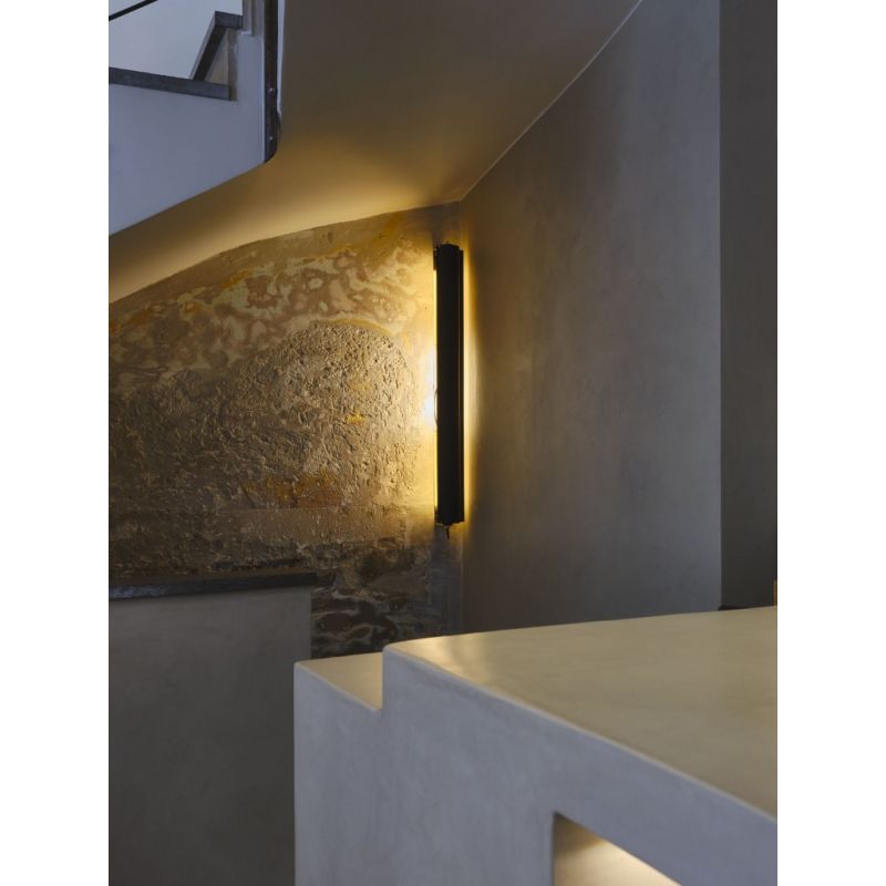 Tube 360 Wall, 102 cm, White with Gold, LED, Triac Dim, IP65