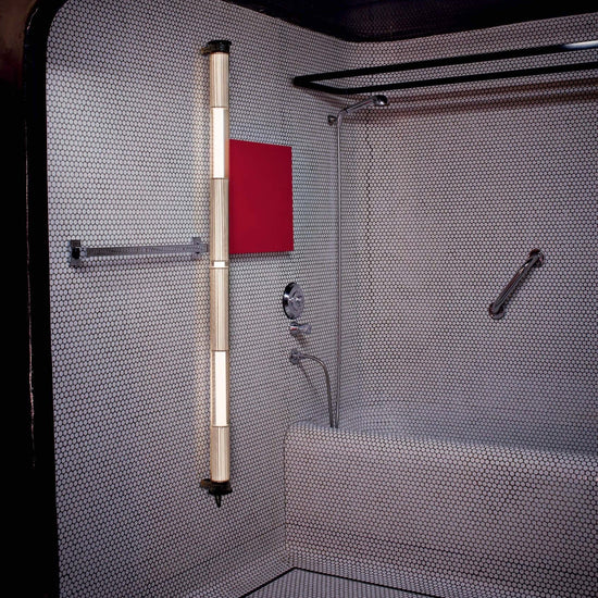 Tube 360 Pendant, Vertical, 72 cm, White with Silver, LED, Triac Dim, IP65