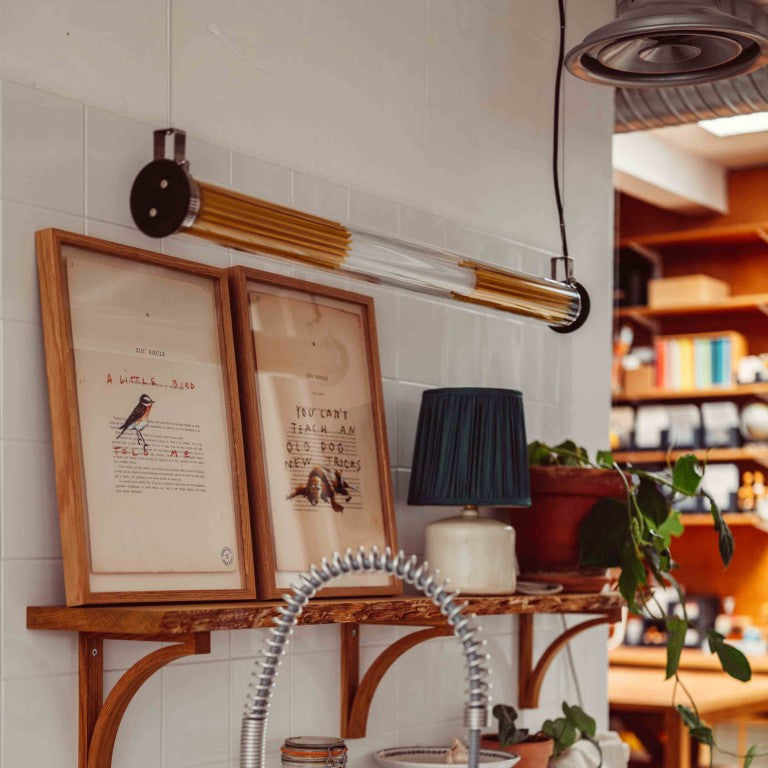 Tube 360 Pendant, Horizontal with Cover, 102 cm, White, LED, Triac Dim, IP65