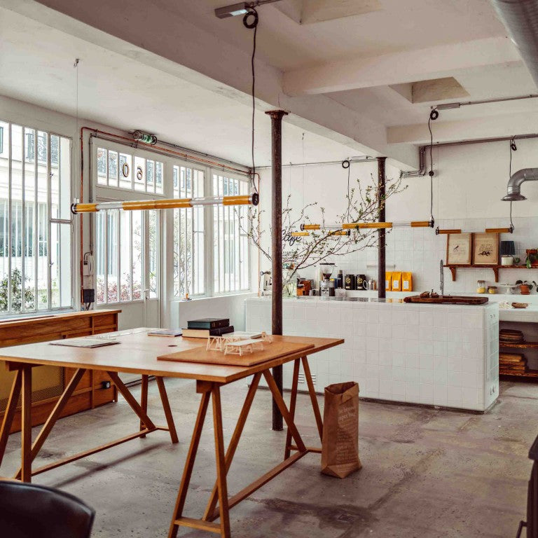 Tube 360 Pendant, Horizontal, 72 cm, White, LED, Triac Dim, IP65