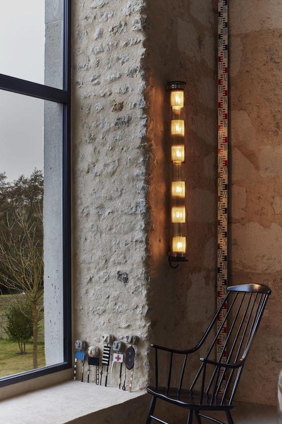 Tube Bulb Wall or Ceiling, 132 cm, Silver Reflector No Mesh, E27, IP20